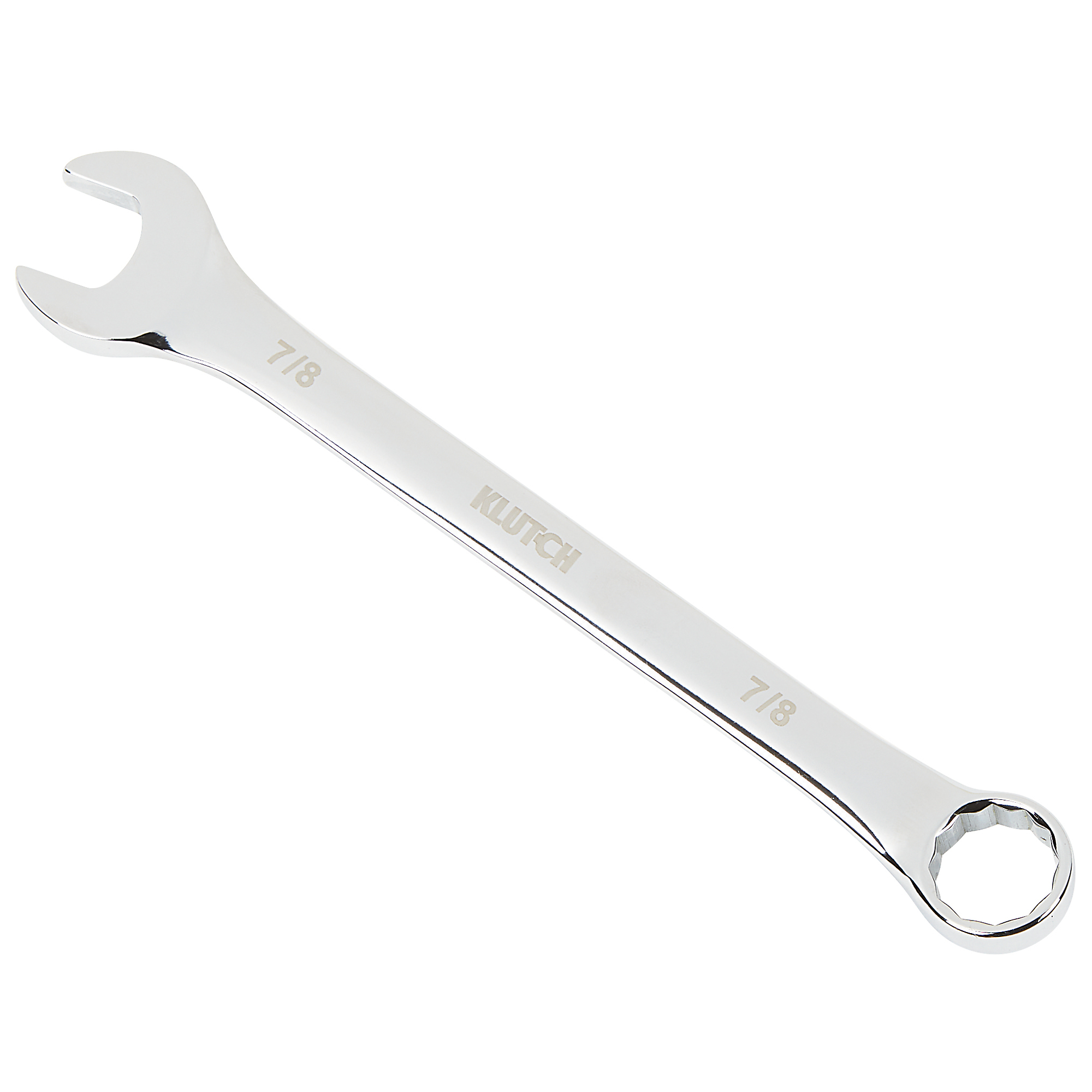 Klutch SAE Combination Wrench, 7/8in. x 9.65in.